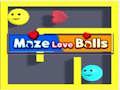 ゲーム迷路のラブボール オンライン