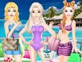 ゲーム女の子の夏休みファッション オンライン