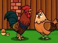 ゲーム雄鶏の家族を救出 オンライン