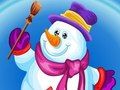 ゲーム雪だるまのドレスアップ オンライン