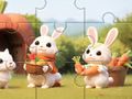 ゲームジグソーパズル: ウサギとニンジン オンライン