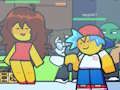 ゲームFNF: ヌーブタウン オンライン