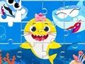 ゲームジグソーパズル: 赤ちゃんサメ オンライン