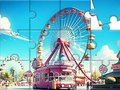 ゲームジグソーパズル: 遊園地 オンライン