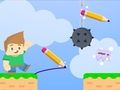 ゲームトーマスの冒険: 描いて消すオンライン