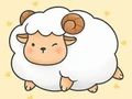 ゲーム塗り絵: かわいい羊 オンライン