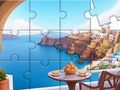 ゲームジグソーパズル: サントリーニ島 オンライン