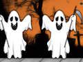 ゲームハロウィンのゴーストスカルを探す オンライン