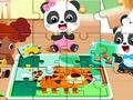 ゲームジグソーパズル: 赤ちゃんパンダのジグソー遊び オンライン