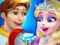 ゲームアナと雪の女王のウェディングドレスアップ オンライン
