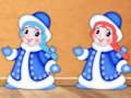 ゲームギフトのあるクリスマス雪だるまを見つける オンライン