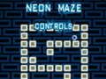 ゲームネオン迷路コントロール オンライン
