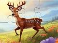 ゲームジグソーパズル: 走る鹿 オンライン
