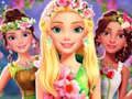 ゲームエリーと仲間たちの花柄衣装 オンライン