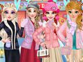 ゲームアナと雪の女王のファッションドレスアップ オンライン
