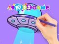 ゲーム塗り絵: 惑星の宇宙船 オンライン