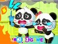 ゲームジグソーパズル: 赤ちゃんパンダの花火 オンライン