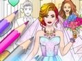 ゲームウェディングぬりえドレスアップゲーム オンライン
