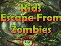 ゲーム子供たちがゾンビから逃げる オンライン