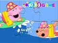ゲームジグソーパズル: ペッパピッグの海の航海 オンライン