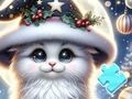 ゲームジグソーパズル: 魔法の猫 オンライン