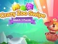 ゲームクレイジー動物園スワイプマッチ3パズルオンライン