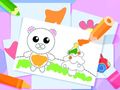ゲーム幼児の絵: かわいいブタ オンライン