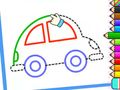 ゲーム幼児の絵: かわいい車 オンライン