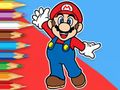 ゲーム塗り絵: マリオ ハッピースケート オンライン