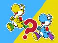 ゲームキッズクイズ: 小さな恐竜の靴の色 オンライン