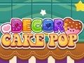 ゲーム装飾: ケーキポップ オンライン