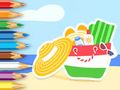 ゲーム塗り絵: 夏のビーチギア オンライン