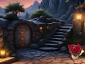 ゲーム森の魔女少女の脱出オンライン