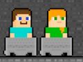 ゲームアレックスとスティーブ・マイナーのツープレイヤー オンライン