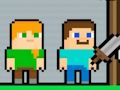 ゲームアレックスとスティーブの冒険が保存します オンライン
