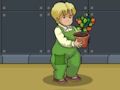 ゲーム植物を救う愉快な少年 オンライン