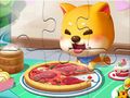 ゲームジグソーパズル: ピザドッグ オンライン