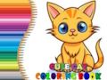 ゲームかわいい猫の塗り絵 オンライン