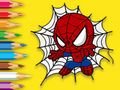 ゲーム塗り絵: ベイビー スパイダーマン オンライン