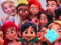 ゲームジグソーパズル: ディズニープリンセスの家族写真 オンライン