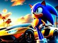 ゲームランボルギーニのソニック ラン オンライン