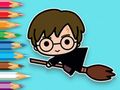 ゲーム塗り絵: フライング ポッター オンライン