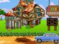 ゲームモダンな青い車からの脱出 オンライン