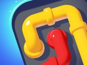 ゲームパイプの色を接続するパズル ゲーム オンライン