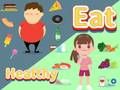 ゲームキッズクイズ: 健康的な食事 オンライン