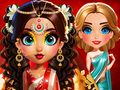 ゲームアソカ メイクアップ インドの花嫁 オンライン