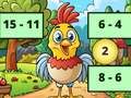 ゲーム減算: 鳥の画像を明らかにする オンライン