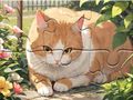ゲームジグソーパズル: 猫の庭 オンライン