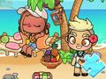 ゲームジグソーパズル: アバターワールドの日光浴 オンライン