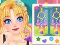 ゲームジュエリーを作るブロンドのソフィア オンライン